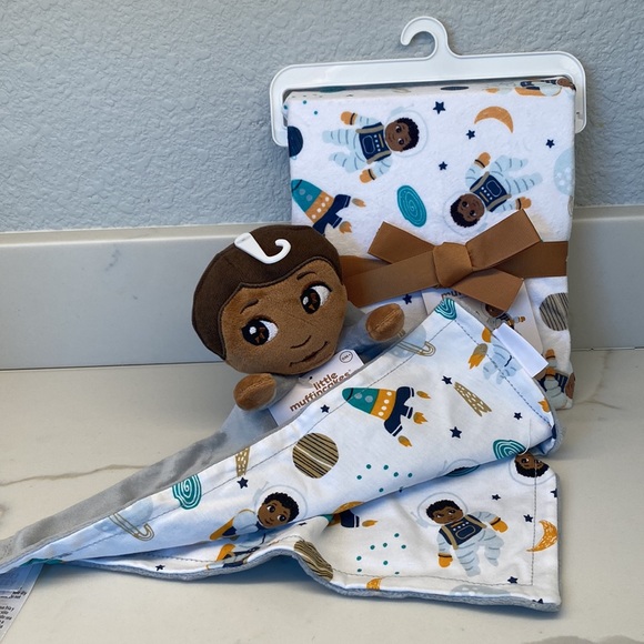 Little Muffincakes stuffed Lovey and changing pad cover set - Picture 3 of 6